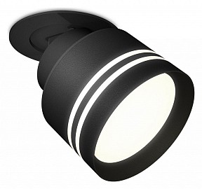 Встраиваемый светильник Ambrella Light XM черный арт. XM8102526
