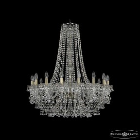 Подвесная люстра Bohemia Ivele Crystal 1409 золото арт. 1409/16/360/h-96 Pa