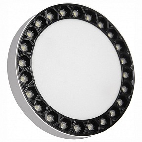Накладной светильник iLedex Mercury черный арт. 5552-36W-D217-3/4K-WH+BK