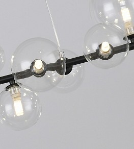 Подвесная люстра Kink Light Иона черный арт. 09408-10,19