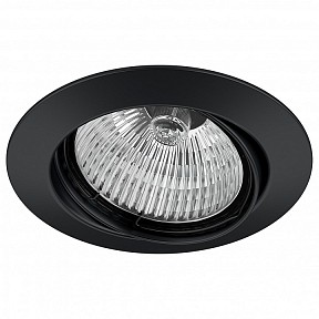 Встраиваемый светильник Lightstar Lega 16 черный арт. 011027