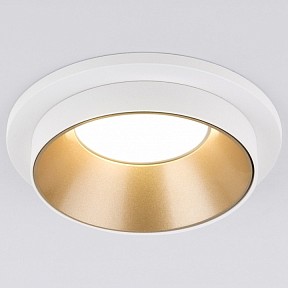 Встраиваемый светильник Elektrostandard 113 MR16 золото арт. a053343