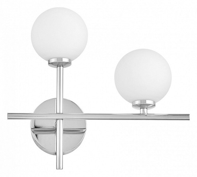 Бра LUMINA DECO Marsiada хром арт. LDW 6033N-2 RT CHR