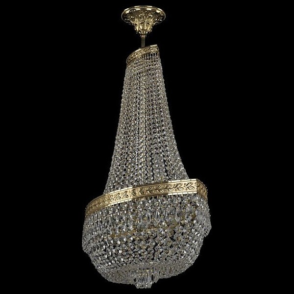 Светильник на штанге Bohemia Ivele Crystal 1927 золото арт. 19273/H2/70IV G