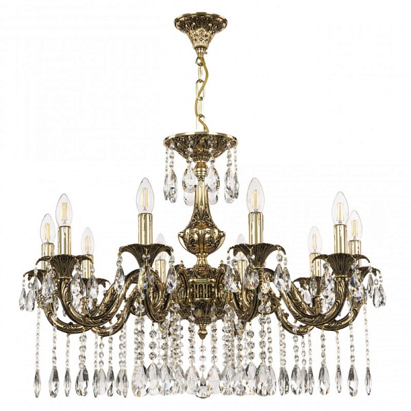 Подвесная люстра Bohemia Ivele Crystal AL7901 золото арт. AL79101/10/250 A GB