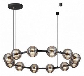 Подвесная люстра Odeon Light Troni черный арт. 5041/120L