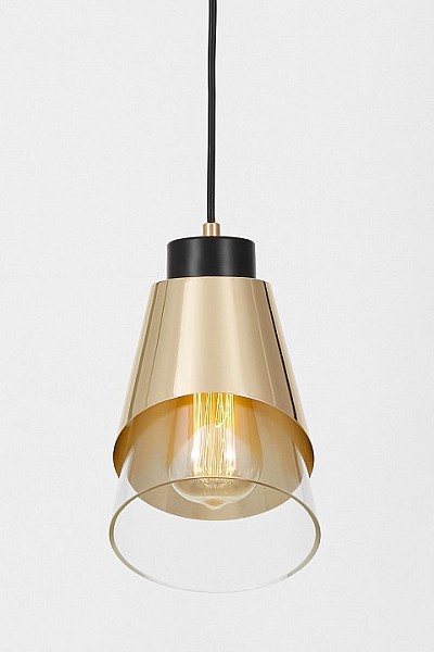 Подвесной светильник LUMINA DECO Fabro золото арт. LDP 7013-1 F.GD+PR