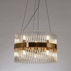 Подвесная люстра Arte Lamp ACAPULCO медь арт. A1073LM-10PB