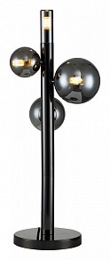 Настольная лампа декоративная Indigo Canto черный арт. 11026/4T Black