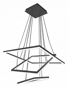 Подвесной светильник Kink Light Альтис черный арт. 08201,19(4000К)