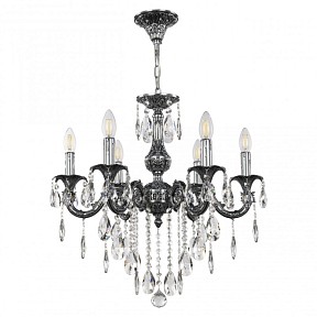 Подвесная люстра Bohemia Ivele Crystal AL7901 никель арт. AL79101/6/175 B NB