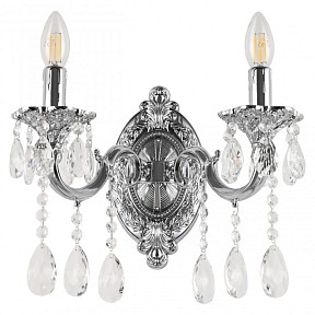 Бра Bohemia Ivele Crystal AL7801 никель арт. AL7801B10/2/175 A Ni