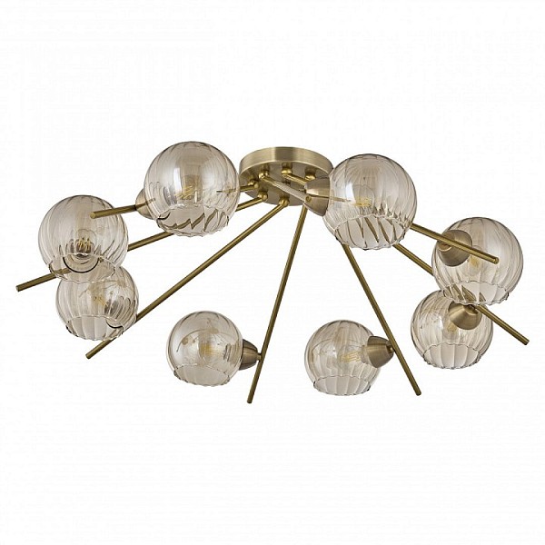 Потолочная люстра Arte Milano AMALFI-322307 бронза арт. 322307/8 AB