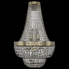 Бра Bohemia Ivele Crystal 1910 золото арт. 19101B/H2/35IV G