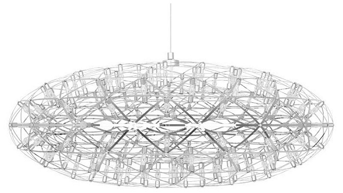 Подвесной светильник Loft it Raimond серый арт. 9027-75 Chrome