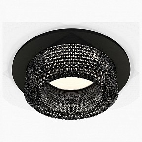 Встраиваемый светильник Ambrella Light XC черный арт. XC7622021
