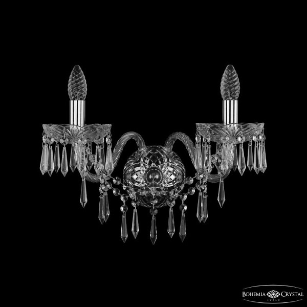 Бра Bohemia Ivele Crystal 1403 никель арт. 1403B/2/195/XL Ni