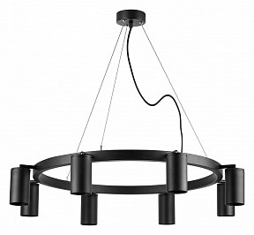 Подвесная люстра Lightstar Rullo черный арт. LR018378