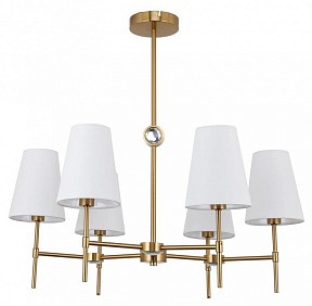 Люстра на штанге Arte Lamp DANIELLA медь арт. A4104LM-6PB