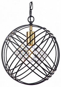 Подвесной светильник Indigo Fresco черный арт. 10001/1P Black