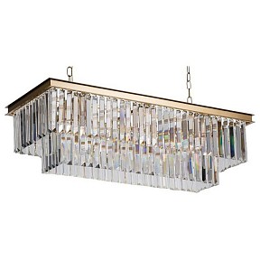 Подвесная люстра Loft it Prism Clear золото арт. 10019/800R