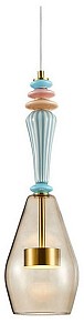 Подвесной светильник Arte Lamp Coral латунь арт. A2405SP-9BR
