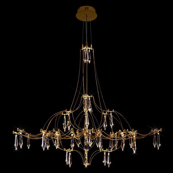 Подвесная люстра Loft it Mira золото арт. 10588/800 Gold Asfour