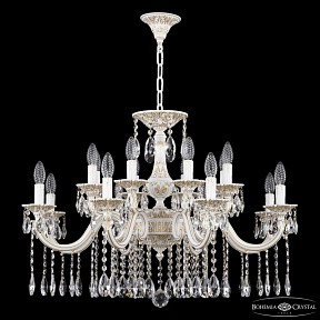 Подвесная люстра Bohemia Ivele Crystal AL7811 белый арт. AL78118/16/285 A WMG