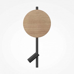 Бра с подсветкой Maytoni Solution черный арт. MOD450WL-L9BG3K