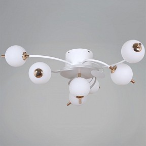 Потолочная люстра Reluce  белый арт. 52177-0.3-6+1