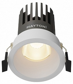 Встраиваемый светильник Maytoni  белый арт. DL117-15W-3K-W