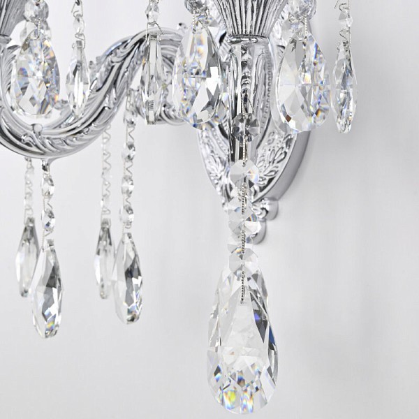 Бра Bohemia Ivele Crystal AL7901 никель арт. AL7901B10/3/175 A NW