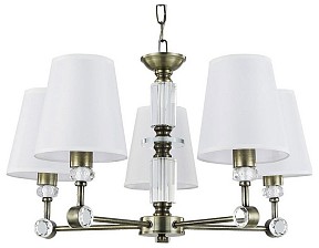 Подвесная люстра Arte Lamp Brocca бронза арт. A4093LM-5AB