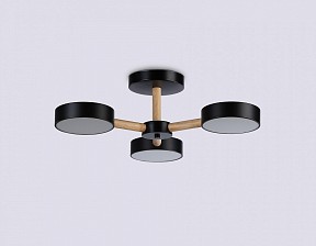 Люстра на штанге Ambrella Light FL дерево арт. FL4823
