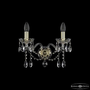 Бра Bohemia Ivele Crystal 1413 золото арт. 1413B/2/165 G