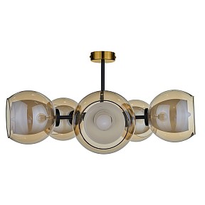 Люстра на штанге 33 идеи S12AM бронза арт. CHN800S.05.17BL.PA-S12AM