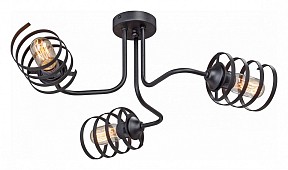 Потолочная люстра Vitaluce V4552 черный арт. V4552-1/3PL