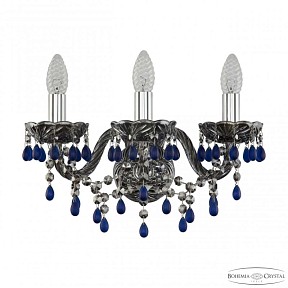 Бра Bohemia Ivele Crystal 1410 никель арт. 1410B/3/141 Ni V3001 M731
