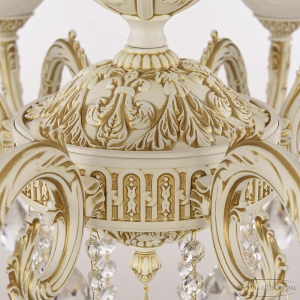 Подвесная люстра Bohemia Ivele Crystal AL7901 белый арт. AL79101/8/250 A WMG P1 U Pair