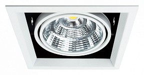 Встраиваемый светильник Arte Lamp Merga белый арт. A8450PL-1WH