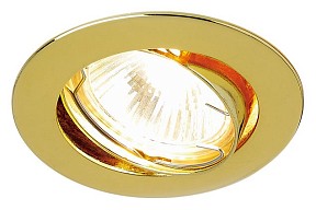 Встраиваемый светильник Ambrella Light Classic 104S золото арт. 104S GD