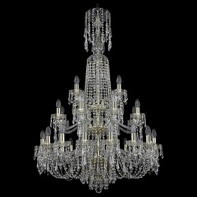 Подвесная люстра Bohemia Art Classic 11.23 золото арт. 11.23.16+8+4.300.3d.XL-130.Gd.Dr