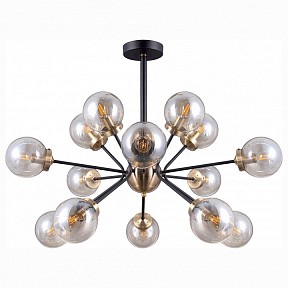Люстра на штанге Citilux Планета черный арт. CL105355