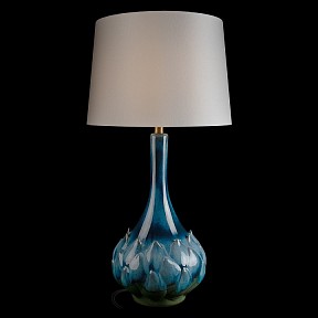 Настольная лампа декоративная Loft it Kale синий арт. 10518T Blue