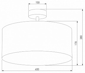 Светильник на штанге TK Lighting Rondo черный арт. 4243 Rondo White