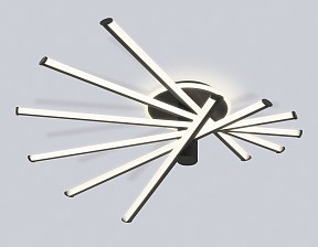 Потолочная люстра Ambrella Light COMFORT черный арт. FL6232