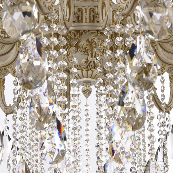 Подвесная люстра Bohemia Ivele Crystal AL7901 белый арт. AL79101/16+8+8/300/3d B WMG P1 U Line