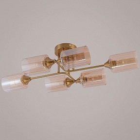 Люстра на штанге Reluce  медь арт. 19610-0.3-06 COPPER
