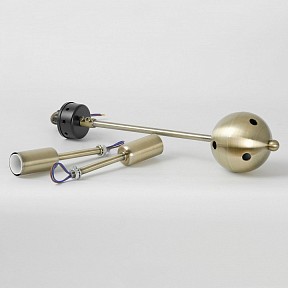 Люстра на штанге LGO Brantley коричневый арт. LSP-8929