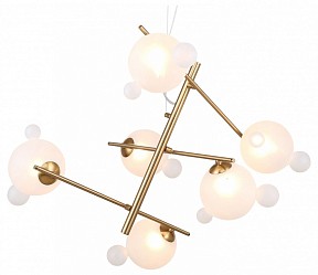 Подвесная люстра Freya Flaty желтый арт. FR5374PL-06BS